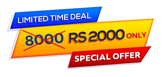 Limited time deal: Rs 8000 now Rs 2000 only — special offer