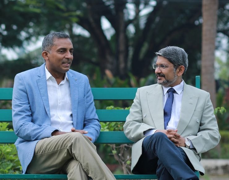 Dr Binu T Abraham and Prof. Dr Joby Peter